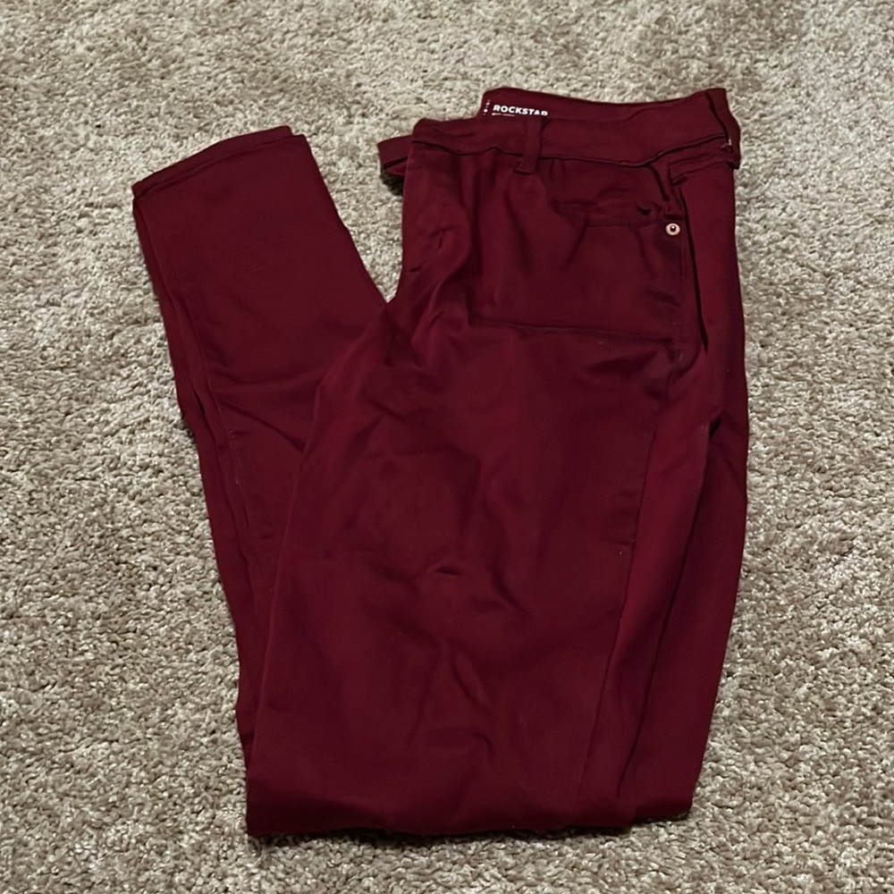 Rockstar red skinny pants